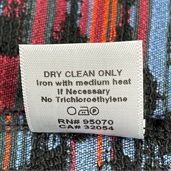 WESTON long black cardigan jacket with zipper and embroidered trim NWT, size M - Picture 14 of 14